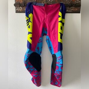 Neon Fox motocross pant